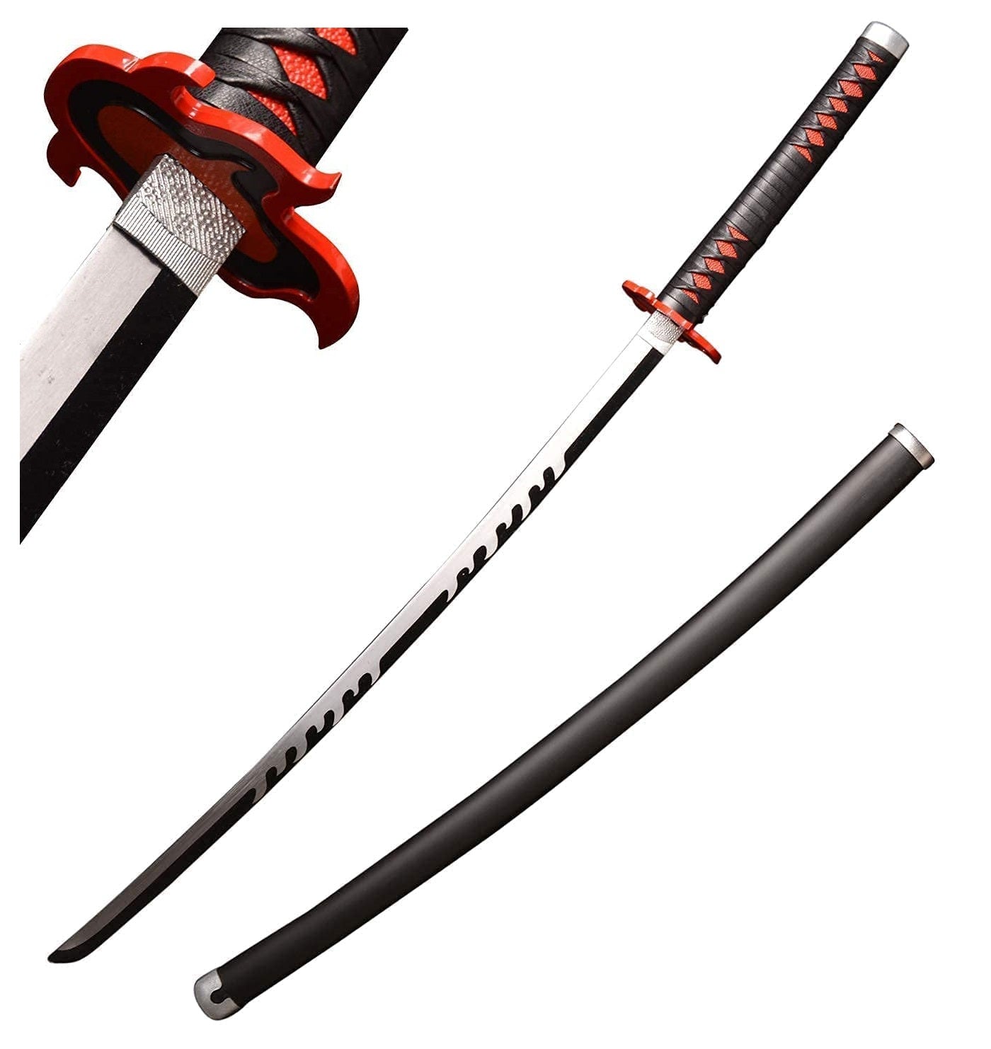 41" Wooden Bamboo Blade Demon Sword-3