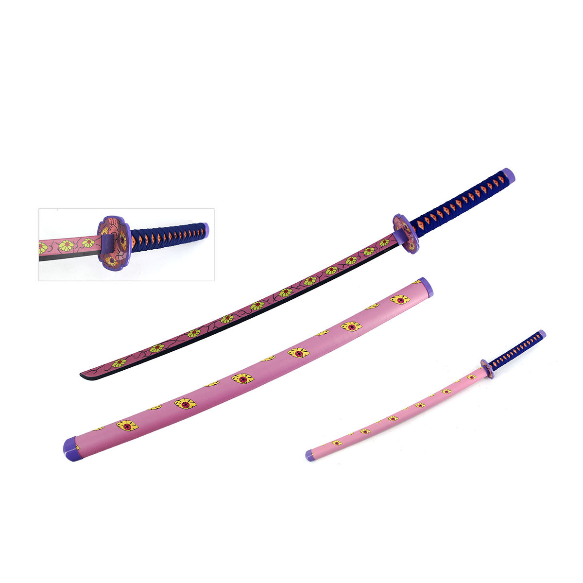 41" Wooden Bamboo Blade Demon Sword-9