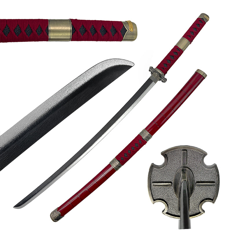 41" Wooden Bamboo One Blade Sword-19