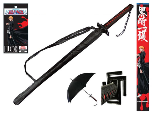 BLEACH Ichigo Kurosaki Samurai Handle Umbrella, BLEACH