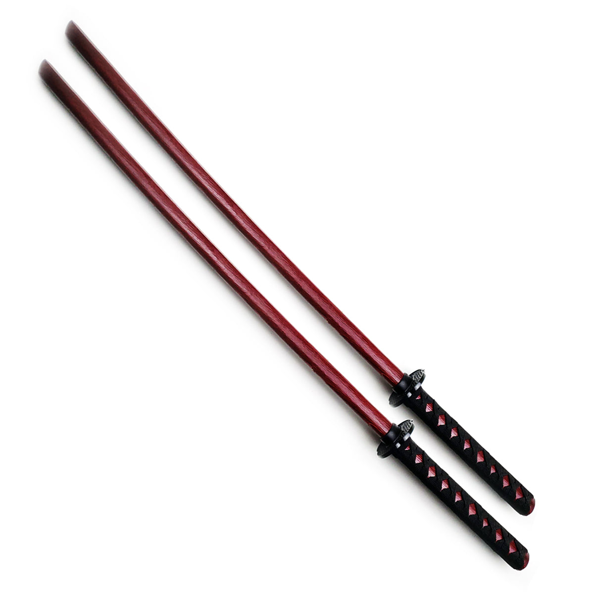 40" Red Wooden Samurai Sword (Bokken)