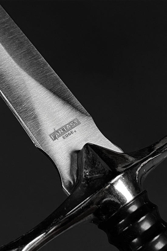 Anduril Medieval Fantasy Dagger with a polished blade and ornate hilt for collectors and enthusiasts