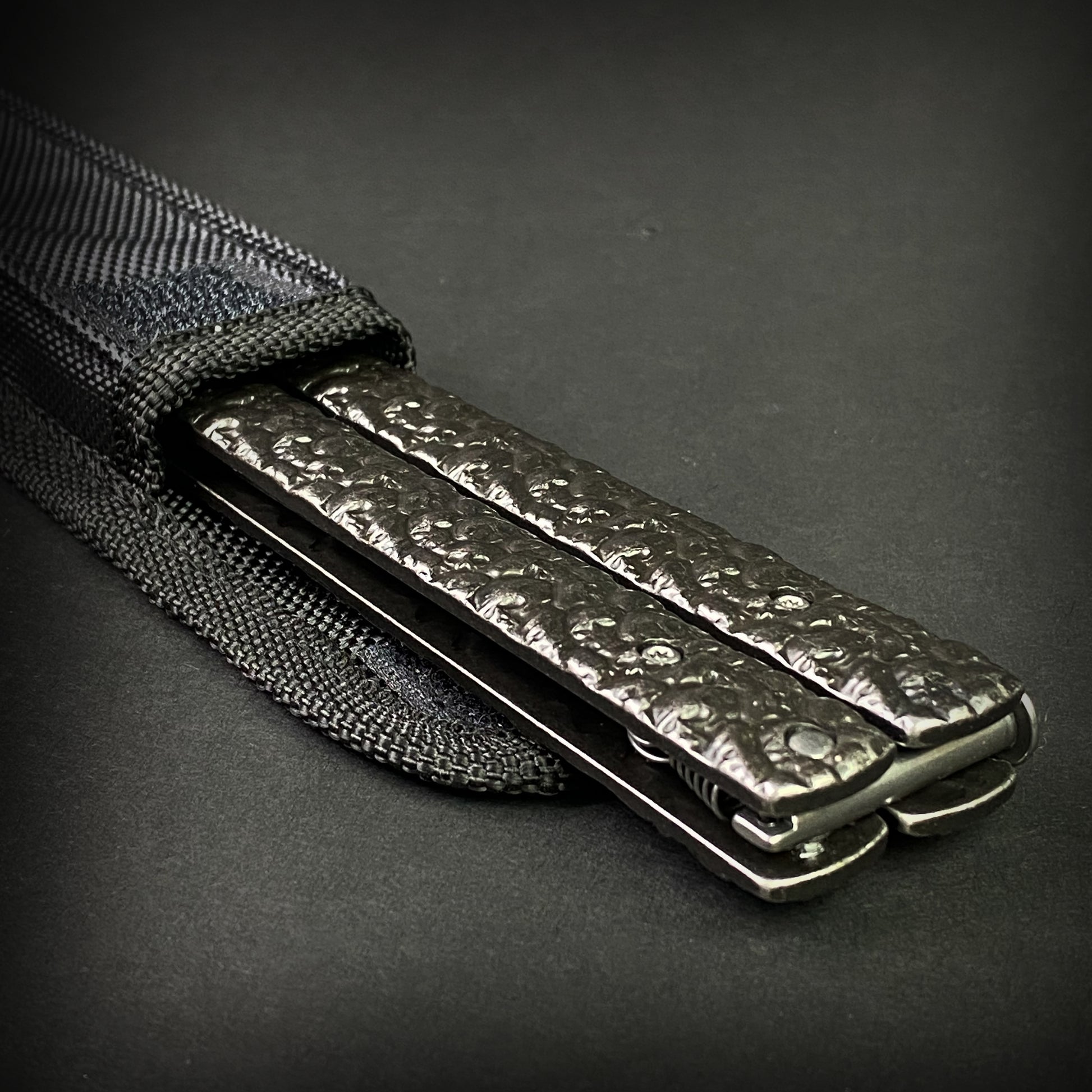 Big Boy's Black Butterfly Trainer with textured handles and durable design for safe practice