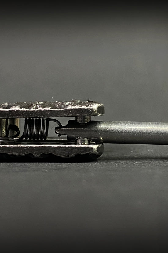 Big Boy's Black Butterfly Trainer with durable handle and smooth pivot for practicing tricks safely