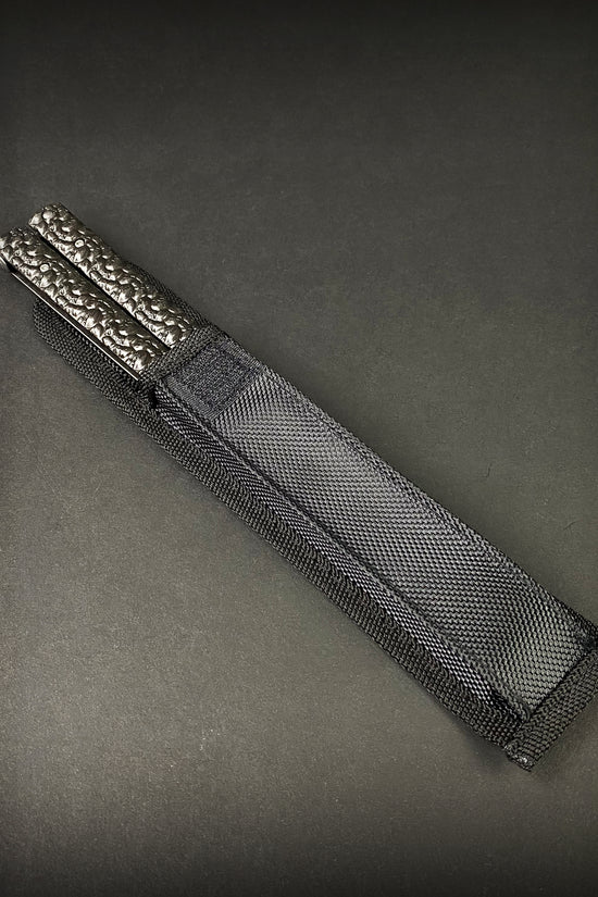 Big Boy's Black Butterfly Trainer with textured handles and protective sheath for safe practice