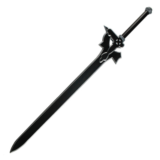 Guild Arms Black Foam Sword designed for safe play and imaginative battle scenarios