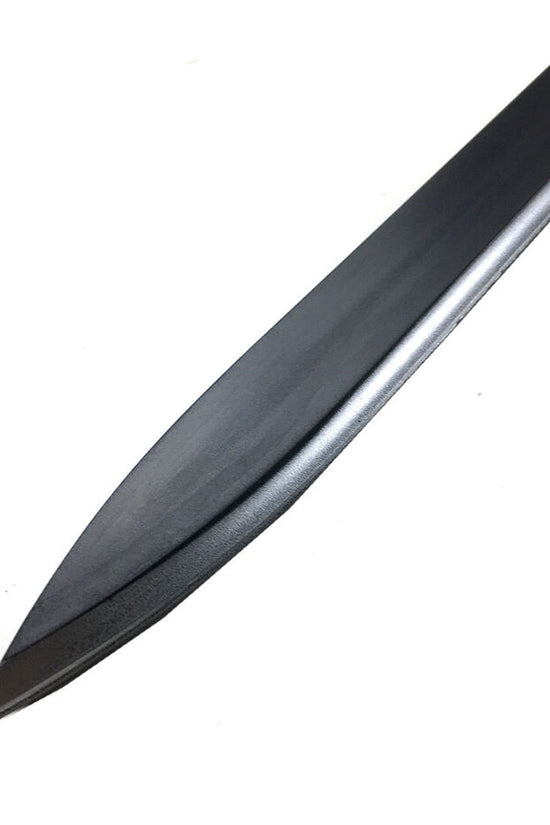 Black Foam Sword by Guild Arms with a sleek, smooth design for safe play and practice