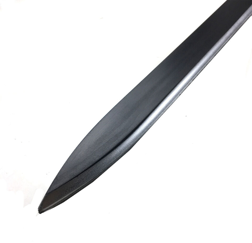 Black Foam Sword by Guild Arms with a sleek, smooth design for safe play and practice