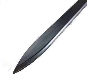 Black Foam Sword by Guild Arms with a sleek, smooth design for safe play and practice