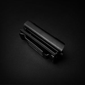 Black Spring Assisted Lighter Knife from Guild Arms with sleek design and compact form