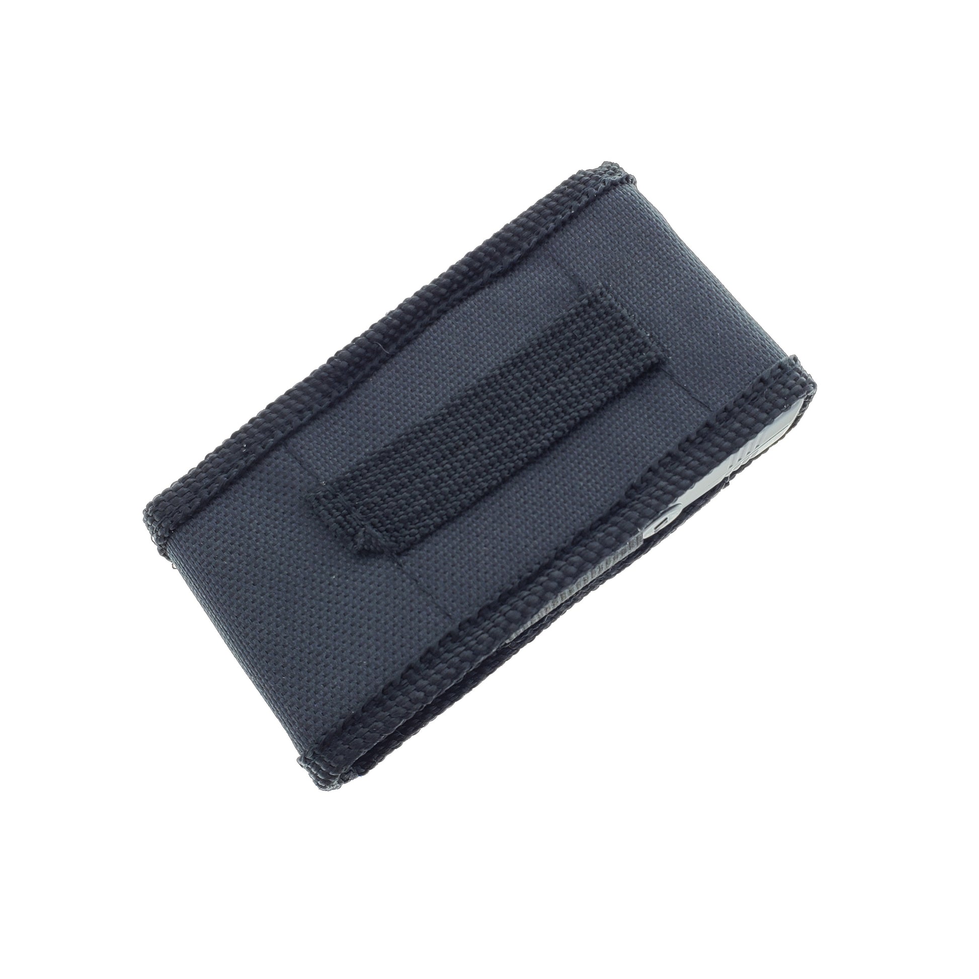 Thunderblast black stun gun for self defense with durable carrying case and secure Velcro closure