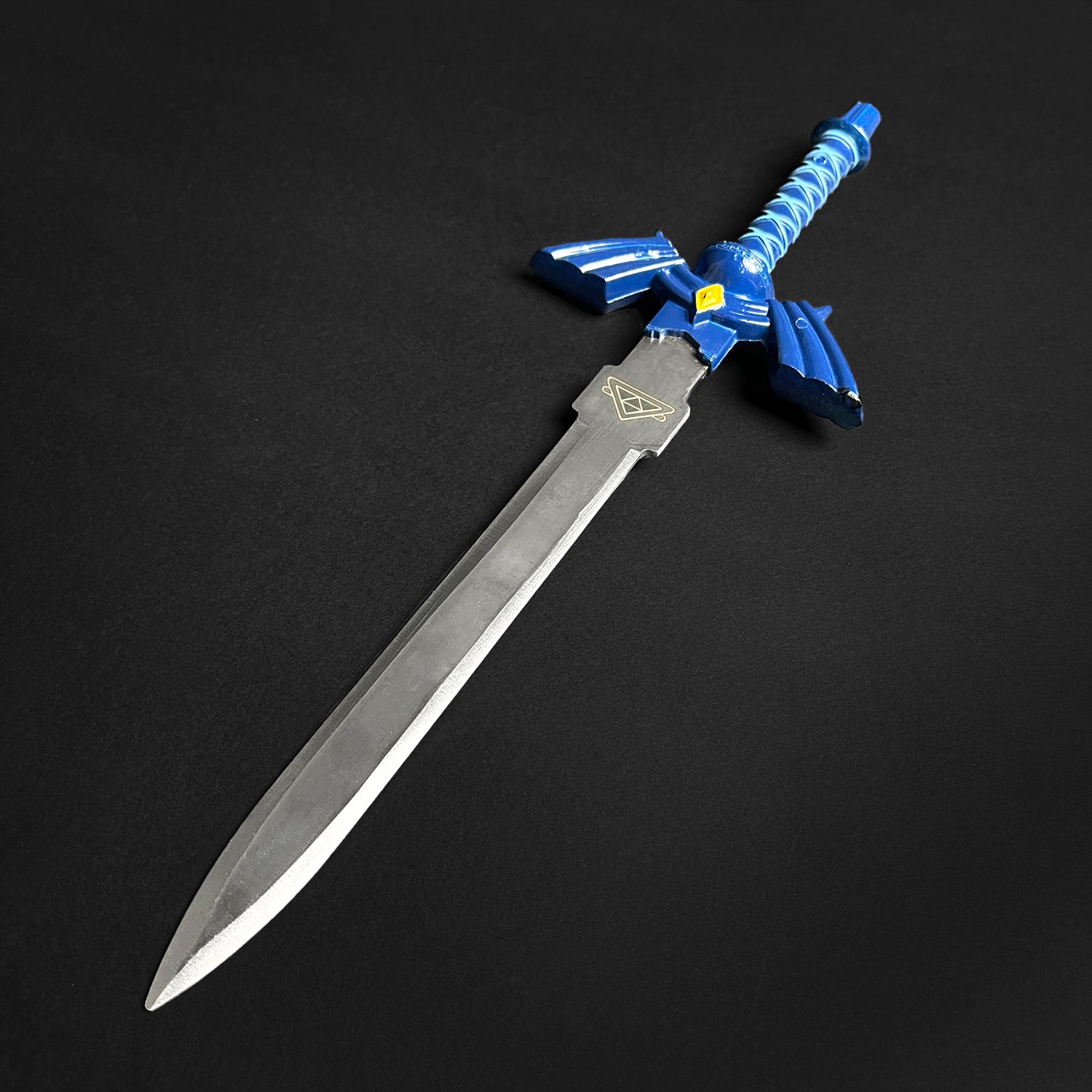 Blue fantasy sword letter opener with a sleek blade and decorative hilt from Guild Arms