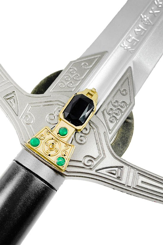 Guild Arms Cosplay Medieval Foam Sword with detailed hilt and decorative design for safe role-playing