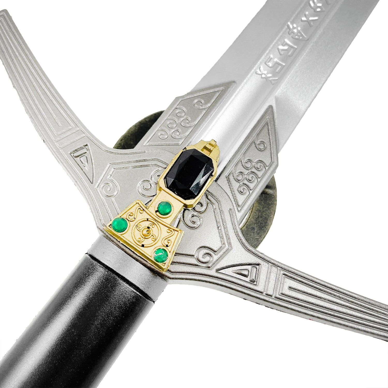 Guild Arms Cosplay Medieval Foam Sword with detailed hilt and decorative design for safe role-playing