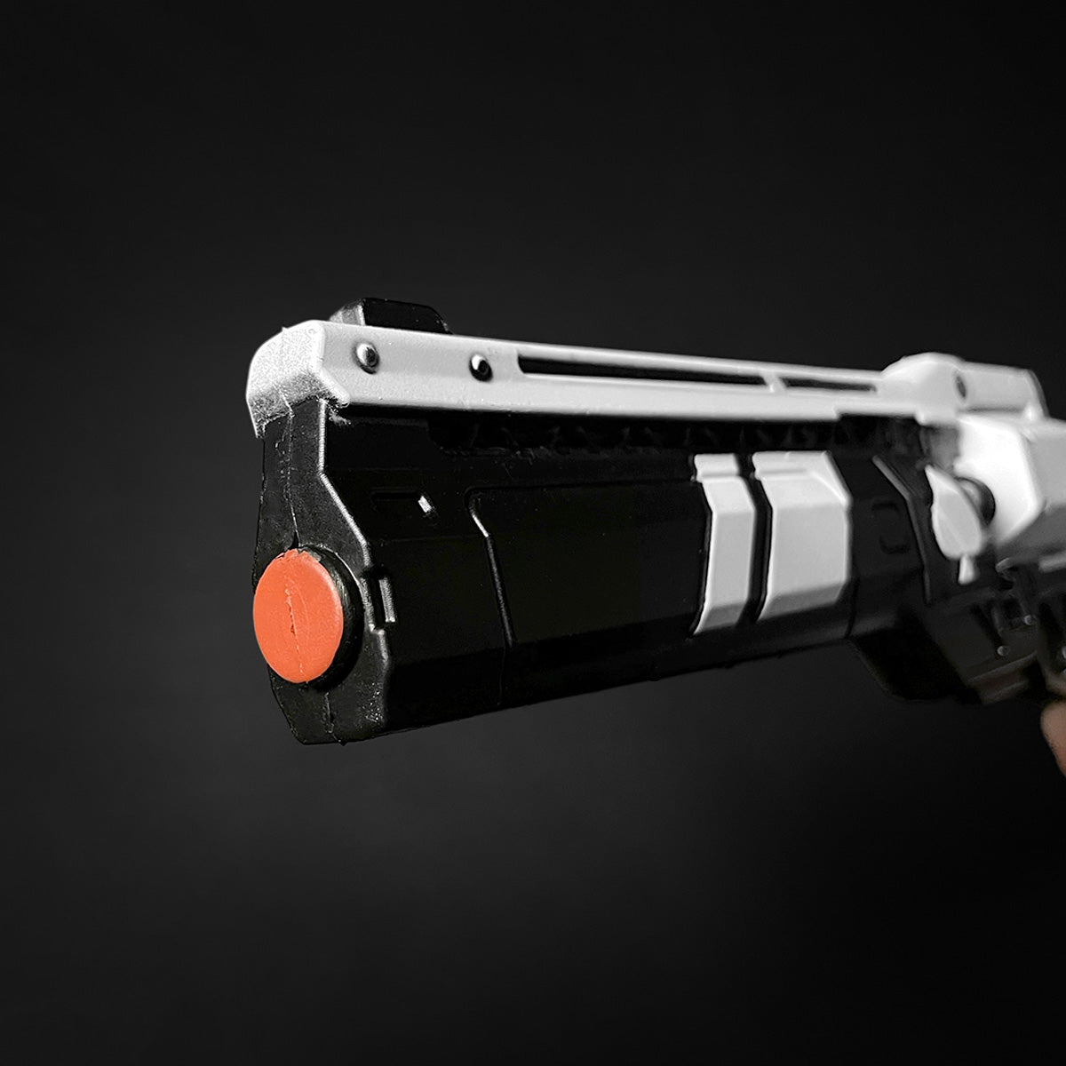 Guild Arms Cosplay White Foam Gun with detailed design for costume enthusiasts