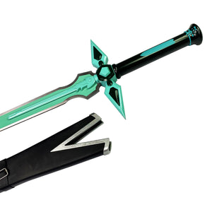 Dark Repulser Wood Anime Sword for Cosplay featuring a sleek design and durable blade