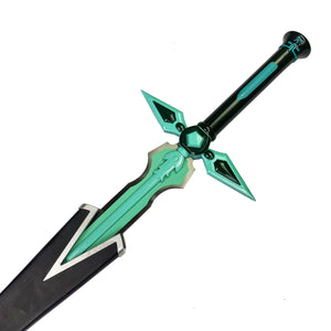Dark Repulser Wood Anime Sword for Cosplay with detailed blade design and vibrant colors