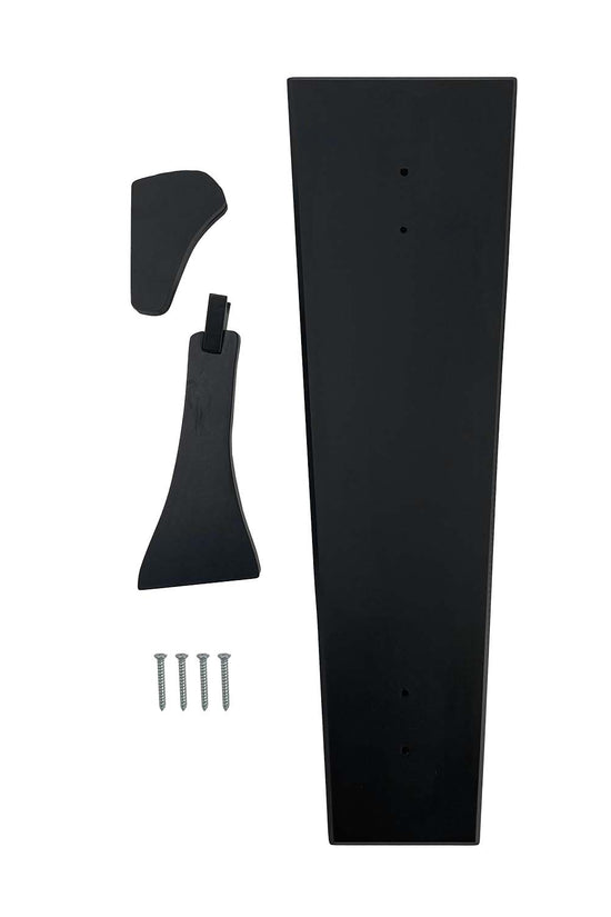 Dragon Fantasy Dagger with Stand components including blade holder and screws for assembly