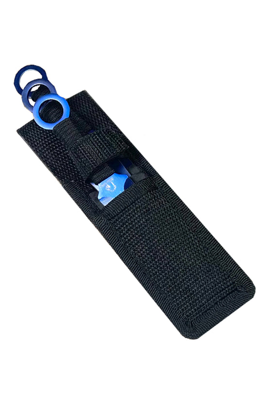Falcon 5 Pieces Blue Set Hunting Knives Se in a durable carrying case for outdoor enthusiasts