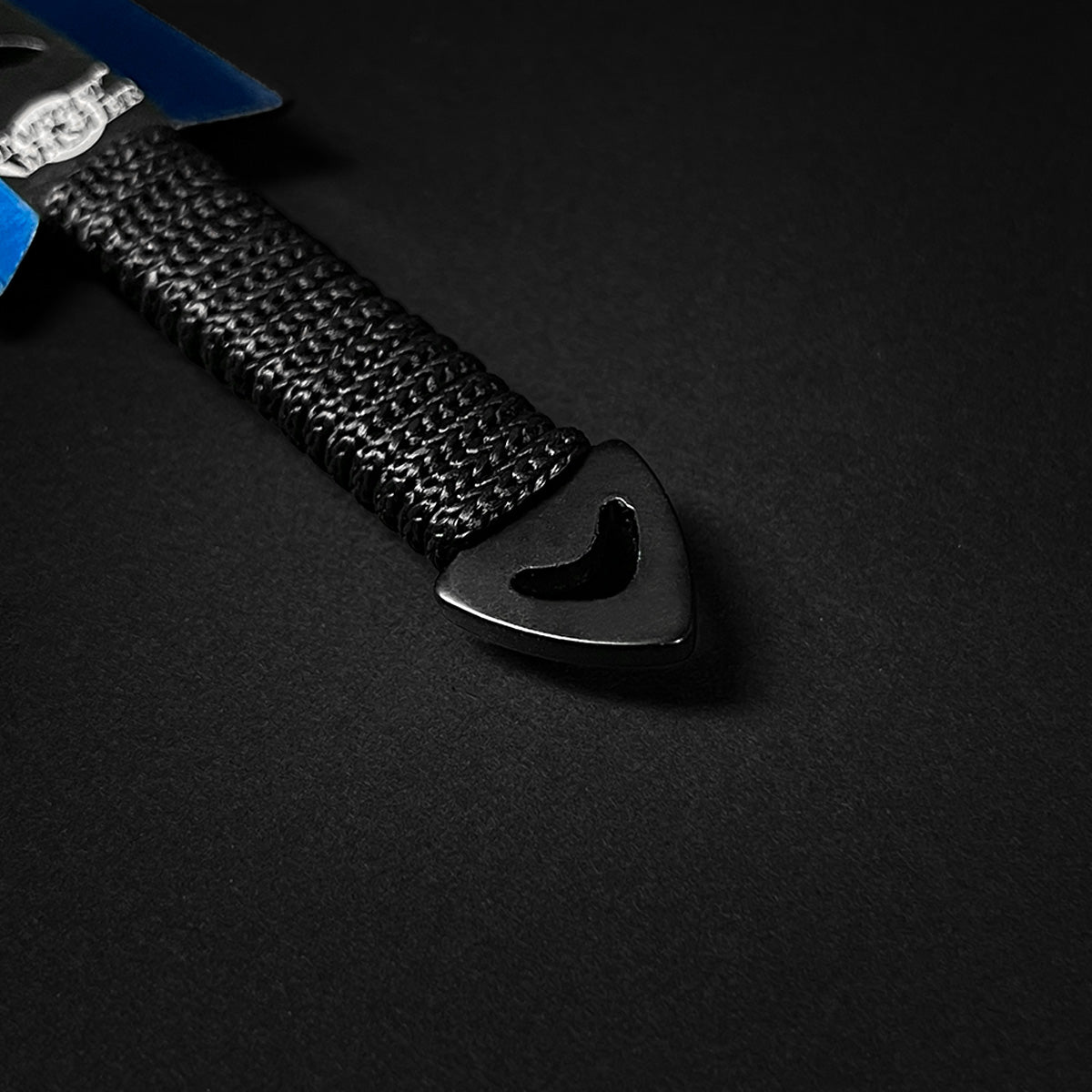 Falcon 6 PC Blue Throwing Knives Set featuring ergonomic black handles and sharp blades