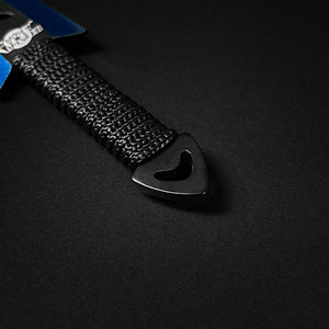 Falcon 6 PC Blue Throwing Knives Set featuring ergonomic black handles and sharp blades