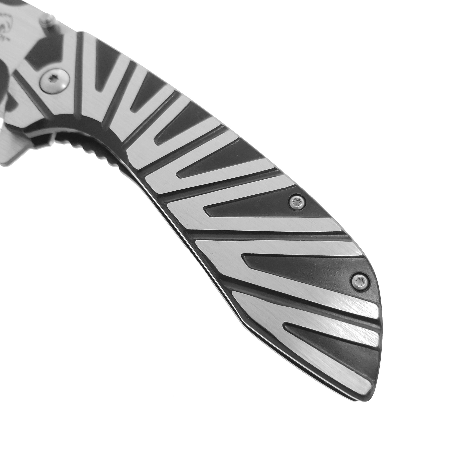 Falcon EDC Spring Assisted Pocket Knife with a sleek, textured handle for a secure grip