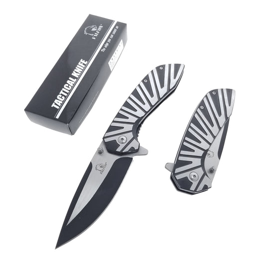 Falcon EDC Spring Assisted Pocket Knife with sleek design and durable blade for everyday carry