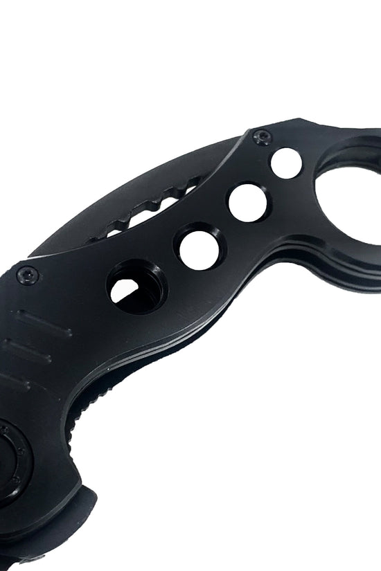 Falcon Karambit Spring Assisted Pocket Knife with ergonomic handle and sleek design for easy use