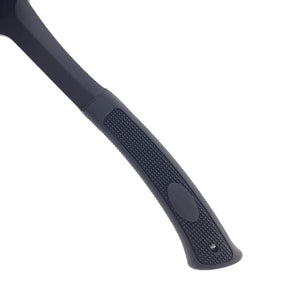 Falcon Survival Axe with Firestarter featuring a durable black blade and textured handle for improved grip