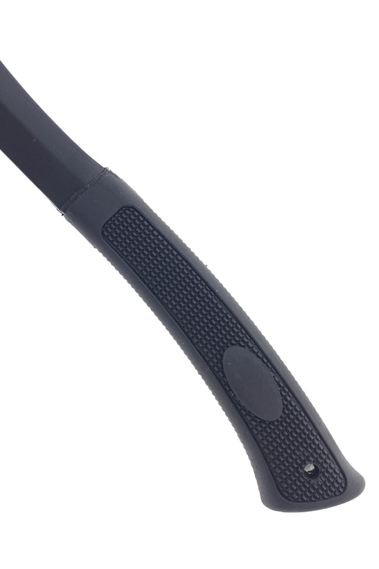 Falcon Survival Axe With Hard Cover and Firestarter, featuring a durable, ergonomic handle for outdoor use