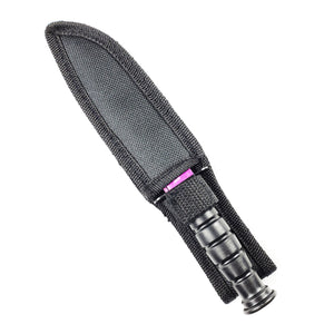 Falcon Tactical Knives W/ Purple Galaxy Coating Blade with sheath for outdoor and tactical use