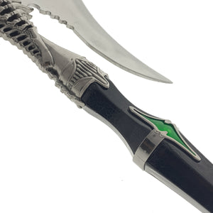 Guild Arms Fantasy Axe with Detachable Claw Dagger featuring intricate design and sharp blade