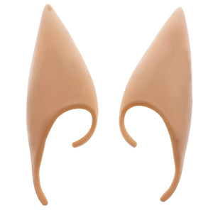 Guild Arms latex elf ears for cosplay in flesh tone pair of peel on pointed ear tips for costumes