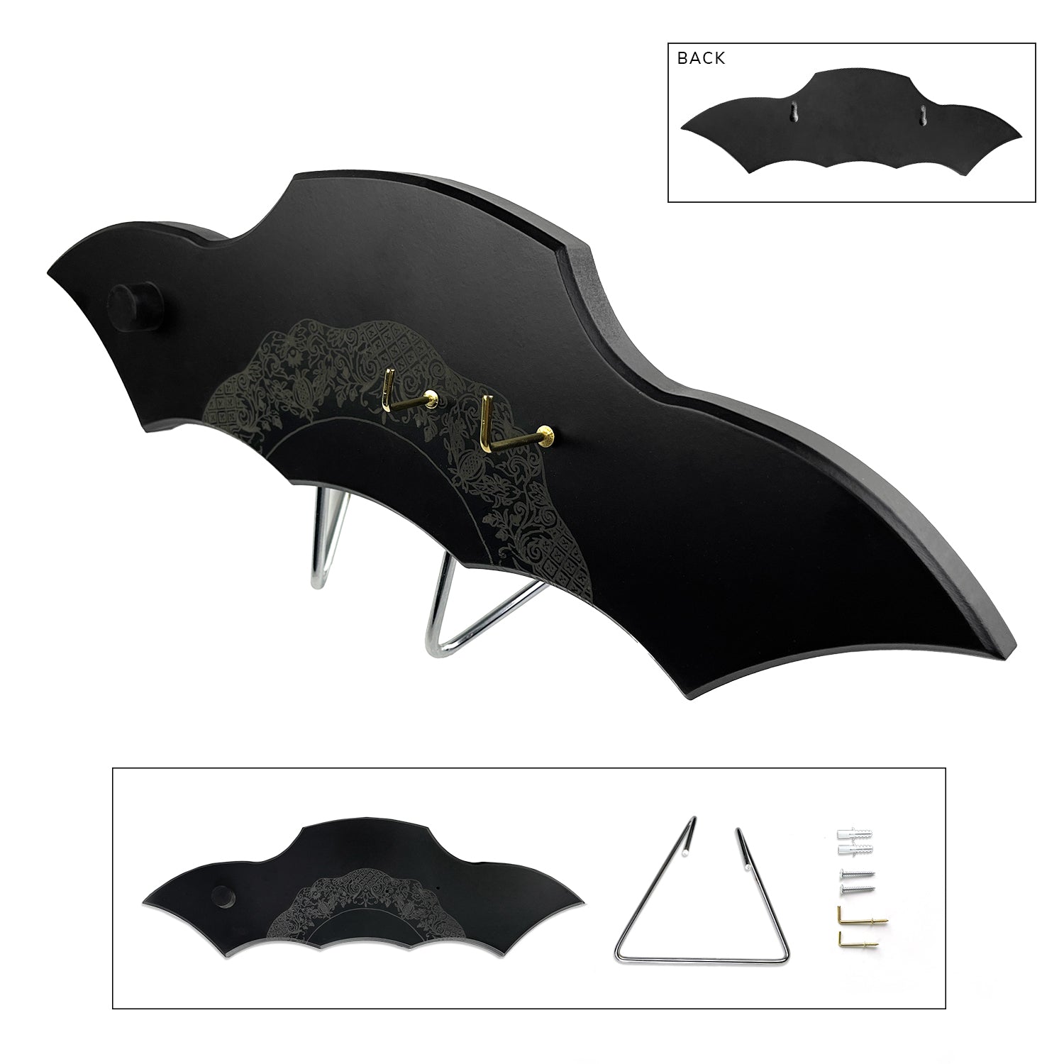 Fantasy Edge 12 Scorpion Dagger Curved Blade Scorpion Dagger with Stand Display for Collectors