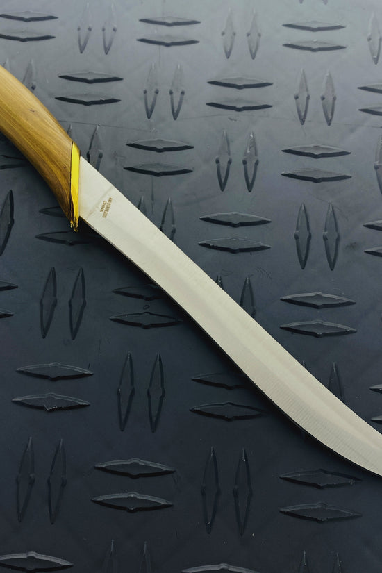 Guild Arms Fantasy Elvish Dagger with a curved blade and elegant wooden handle