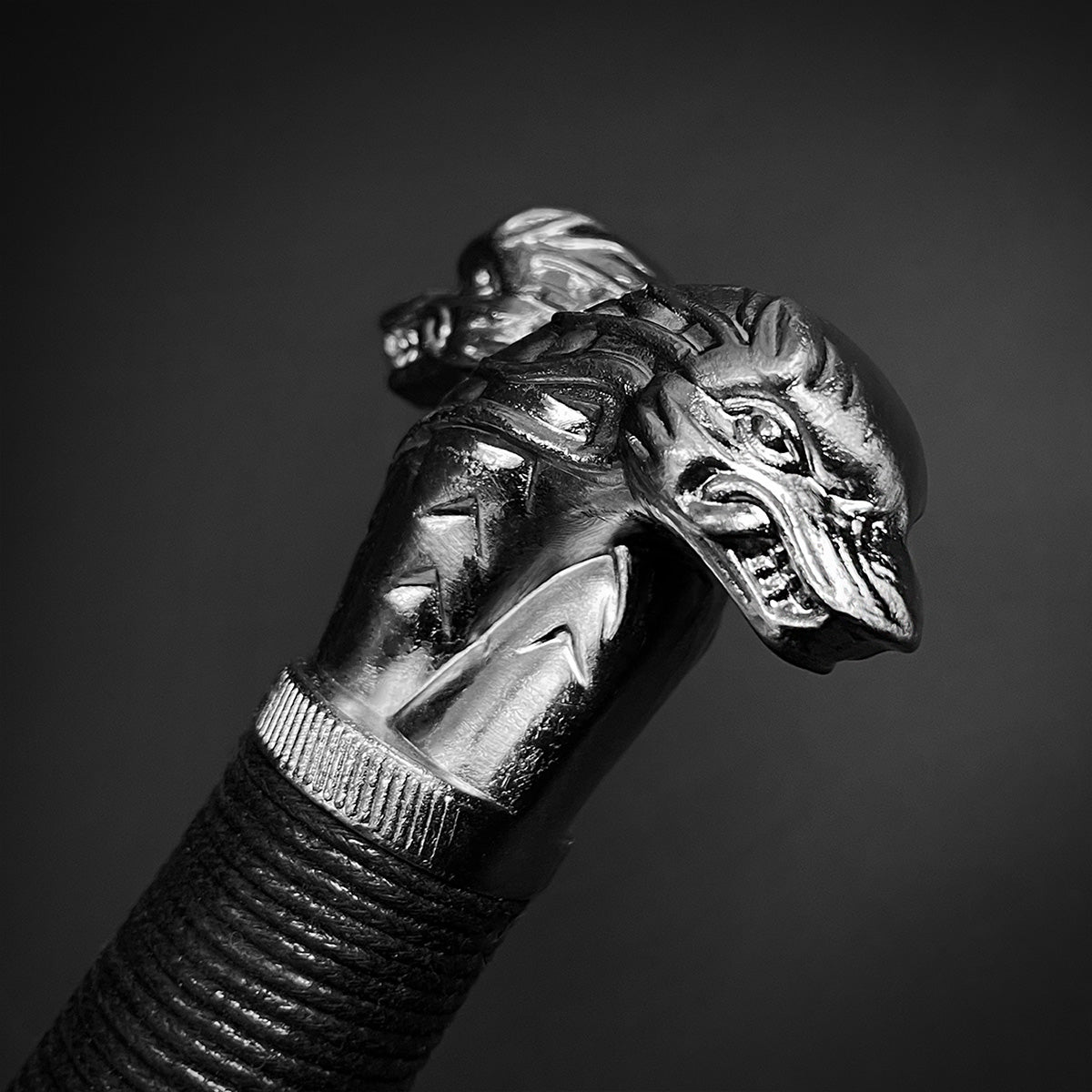 Guild Arms Fantasy Medieval Sword with an ornate dragon-shaped hilt for collectors and enthusiasts