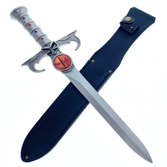 Thunder fantasy dagger by Guild Arms with a decorative hilt and blade in a protective sheath
