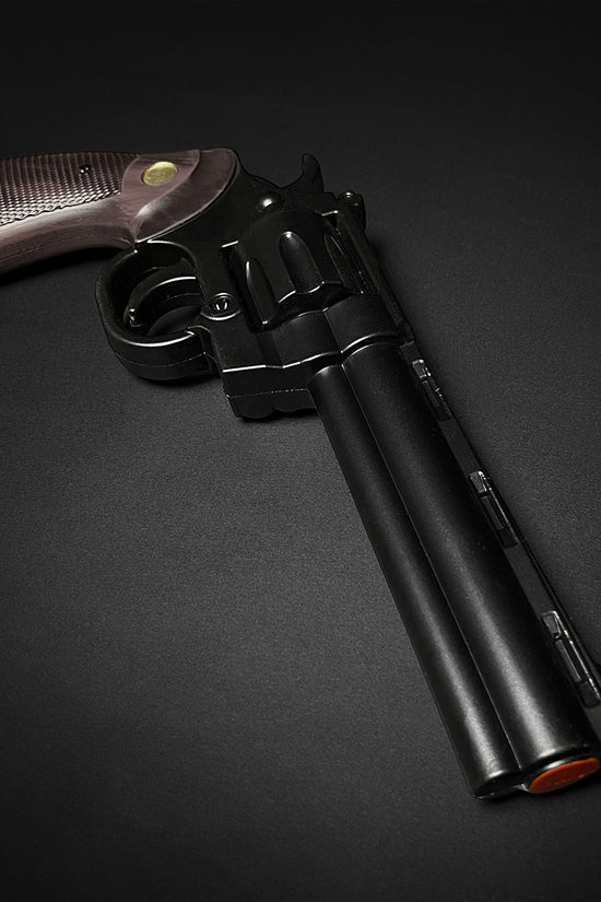 Guild Arms Foam Cosplay Revolver Gun with realistic design for anime fans and costume accessories
