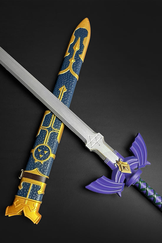 Guild Arms Foam Cosplay Sword with detailed hilt design and vibrant colors for roleplay and costume events