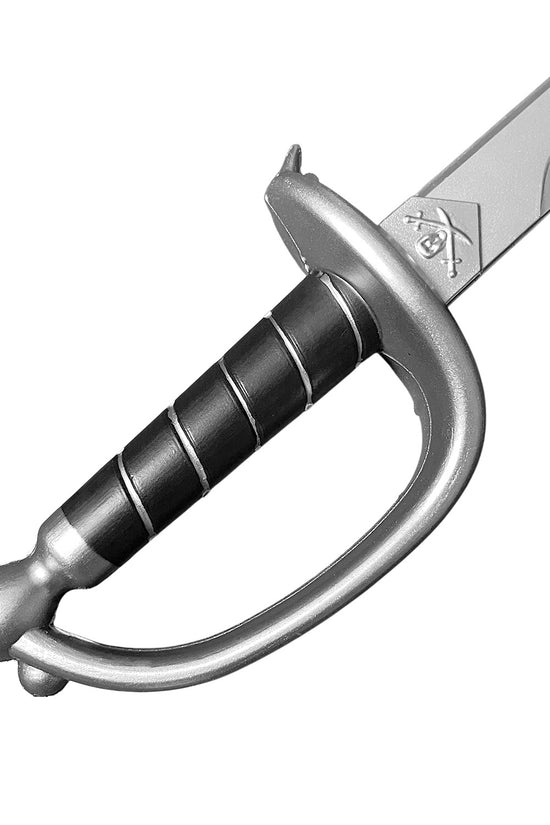 Otaku Gears Foam Cutlass Pirate Sword with a detailed handle and curved blade for safe play