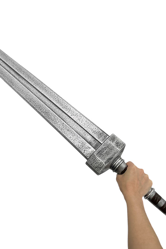 Guild Arms Foam Elden Sword with realistic details, perfect for cosplay and play battles