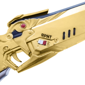 Guild Arms Foam Gold Decorative Gun FPS Game with detailed design and vibrant colors for cosplay or decoration