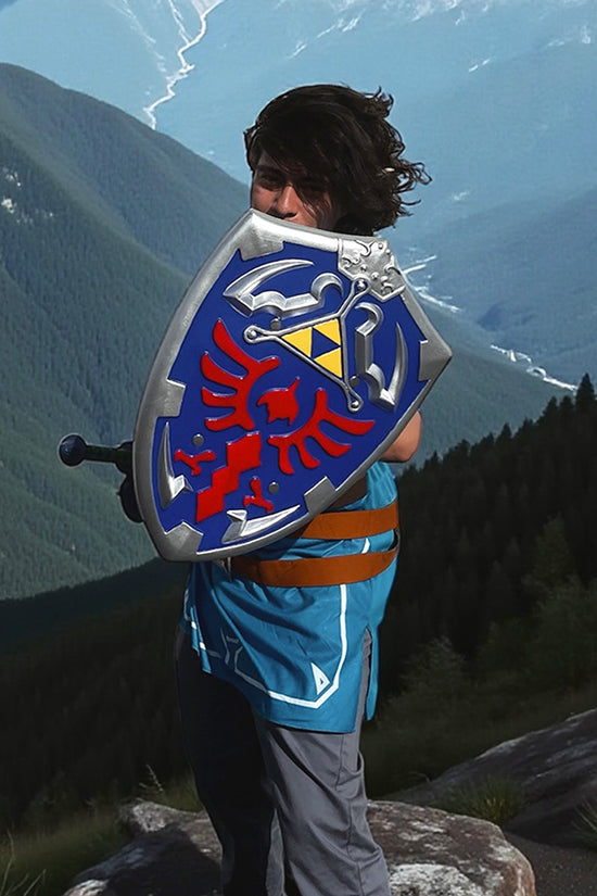 Guild Arms Foam Heroic Fantasy Shield with Colorful Design for Cosplay and Play