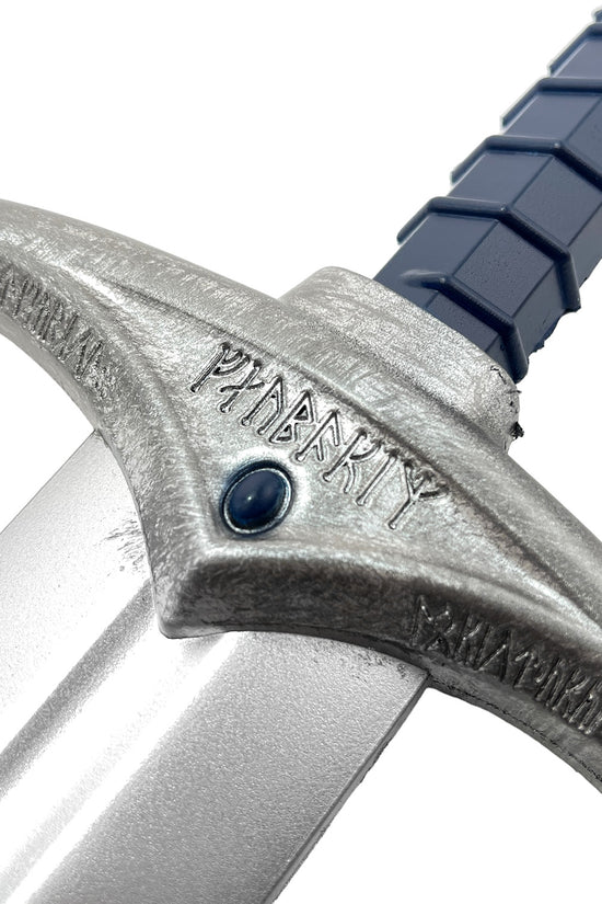 Guild Arms Foam Ring Medieval sword with detailed hilt and textured grip for active play