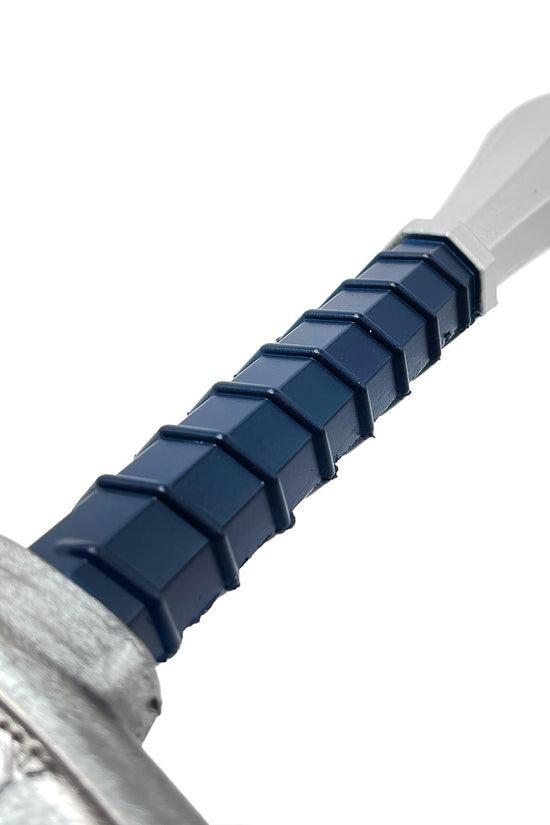 Guild Arms foam Ring Medieval sword with a detailed handle design for safe play and cosplay