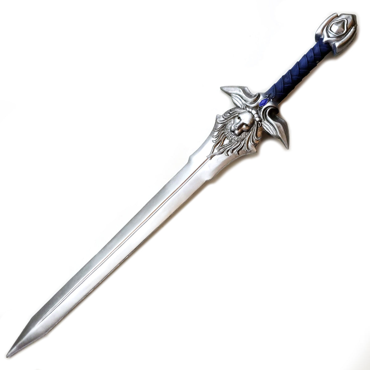 Guards of Royal Family Sword - Lion Head Alliance Royal Guard Sword with detailed hilt and silver blade