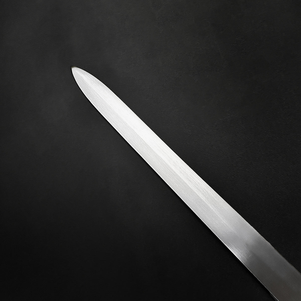 Hand-forged knight medieval sword with a sleek, polished blade design for collectors and reenactors