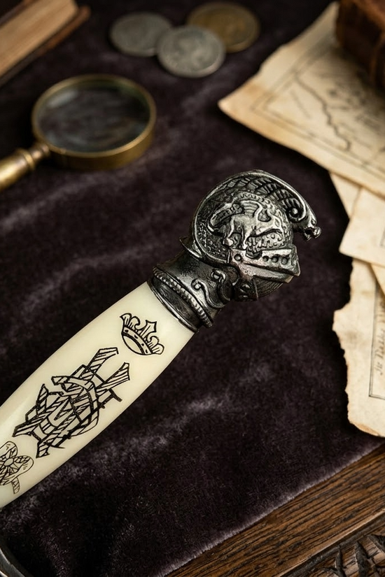 Fantasy Edge 13 1/2" Renaissance Dagger Knights Templar
