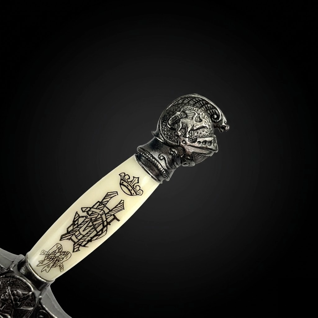 Fantasy Edge 13 1/2" Renaissance Dagger Knights Templar
