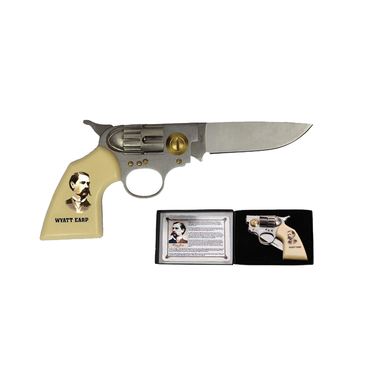 3 18" Gun Style Folding Knife, Gift novelty knife